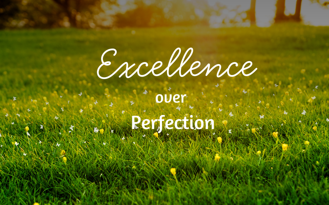 Strive for Excellence, Not Perfection
